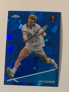 JIM COURIER  #13 - 2021 TOPPS CHROME SAPPHIRE TENNIS