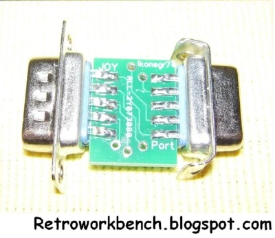 Spectrum DB9 Game Port Adapter Cable For Amiga Atari Amstrad Commodore Joystick - Bild 1 von 2