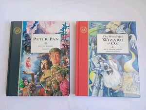 The Wonderful Wizard of Oz illustrated by Dee Huxley & Peter Pan No CD Include - Picture 1 of 21