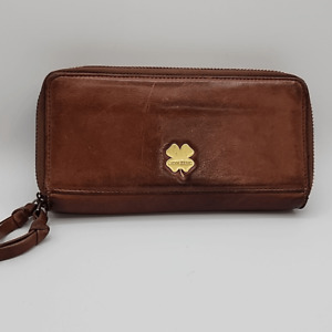 Lucky Brand Brown Leather Women's  Wallet