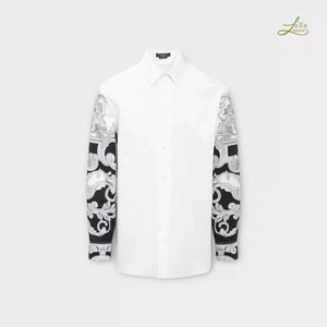 Versace Baroque Printed Shirt Size 52 - Picture 1 of 7