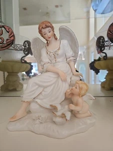 Vintage Grandeur Noel Porcelain Collectors Edition 2000 Angel .No Box - Bild 1 von 4
