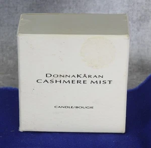Donna Karan Cashmere Mist Candle Bougie Square Mini New - Picture 1 of 2
