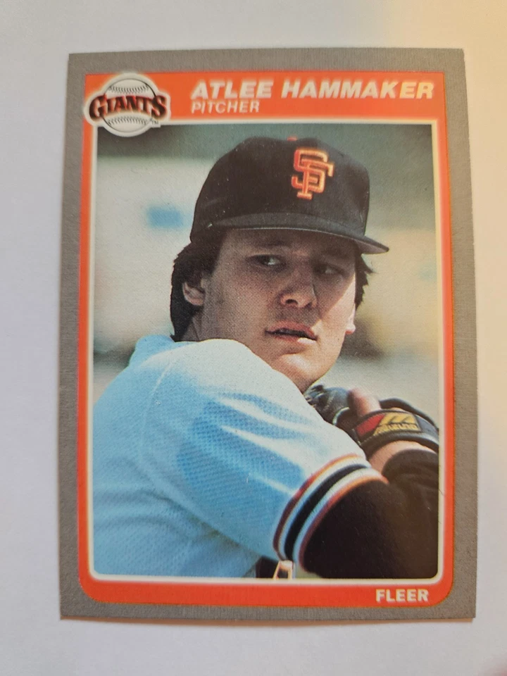 1985 FLEER ATLEE HAMMAKER #608 NM - Image 1 of 1