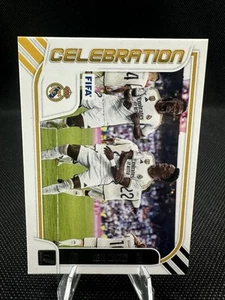PANINI DONRUSS CELEBRATION 16 CAMAVINGA VINICIUS MADRID 2023-24 CARD SILVER - Imagen 1 de 2