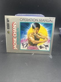 Jackie Chan's Action Kung Fu NES Manuale Nintendo 1990 🥷 👀