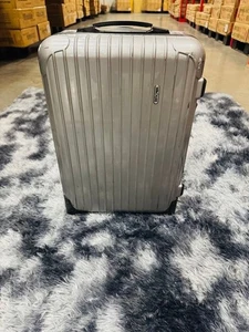 Rimowa Salsa 35L Silver 2-wheels Carry Case Suitcase 856.52 - Picture 1 of 20
