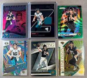 Trevor Lawrence Lot (6) Jaguars Jersey Patch Illusions Prizm Amazing /299 🔥 - Picture 1 of 1