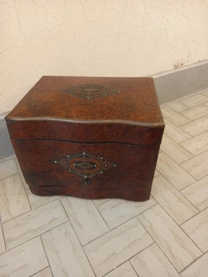 ANTICO MINI BAR PORTABEVANDE NOPIII INTARSIATO - Immagine 1 di 4