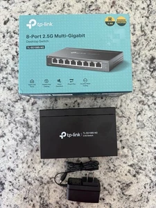 Conmutador Ethernet Multi-Gigabit 2.5G TP-Link TL-SG108S-M2 8 puertos - Imagen 1 de 3