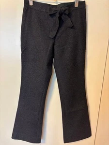 LOUIS VUITTON dark gray flare pants with ribbon F/S from Japan - Picture 1 of 4