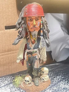 NECA Pirates of the Carribean Head Knockers Cannibal Jack Sparrow Bobblehead (1D) - Bild 1 von 4