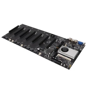 Mining Mainboard Support Gigabit Net Interface 8 PCIE16X Gaming Motherboard NEW - Afbeelding 1 van 12