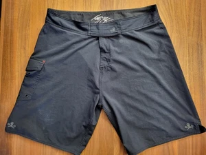 Quiksilver Boardshort Kelly Slater / Sea Shepherd Größe 38 schwarz - Bild 1 von 5