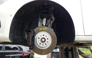 LEFT FRONT SUSPENSION COMPLETE CUPRA LEON 2020-2025 DNPA - Picture 1 of 3