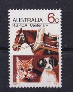 AUSTRALIA Year 1971 Pets Cats Horse Dog Mammals Fauna Mi 468 ** - Picture 1 of 1