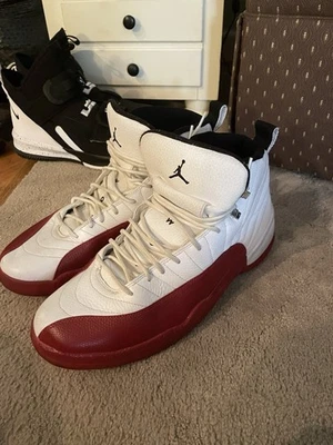 Nike Air Jordan 12 2009 retro cereza 'blanco rojo' talla 11 Foto 1 de 4