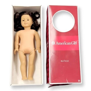 American Girl Truly Me Ruthie with box Black Wavy Hair Gray Eyes 18" No Clothes - Picture 1 of 8