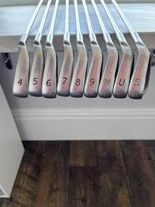 PING G30 iron Set 4-PW + UW + SW BLACK DOT CFS STEEL SHAFTS - Picture 1 of 15