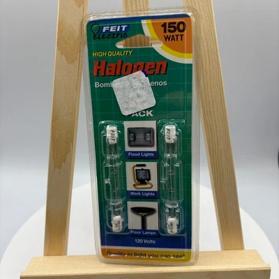 Feit Electric Light BULB 150W 120V Short RSC R7 T3 78mm Dimmable Bulbs - 2 Bulbs - Image 1 of 2