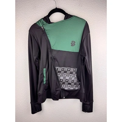 Harry Potter Slytherin Hogwarts Universal Studios Zip Up Hoodie M Sweatshirt - Image 1 of 4