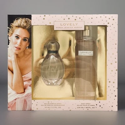 Sarah Jessica Parker Lovely Parfum Spray 1.7 oz & Body Spray 8 oz Fragrance Set - Image 1 of 4
