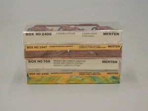 Merten #2440/2447 Cowboys, Indianer & Pferde (4 Sets) - HO/1:87 - im Gehäuse - Bild 1 von 4