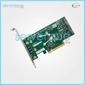 SuperMicro AOC-SLG3-2M2 NVMe PCI-E 3.0 x8 M.2 SSDs Card - Afbeelding 1 van 3