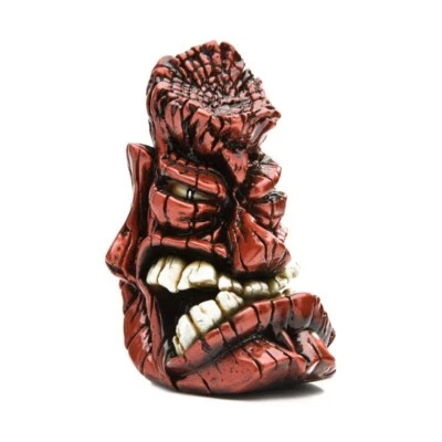 Terror Tiki - Rojo metálico - VanChase perilla de cambio pintada a mano personalizada Foto 1 de 3