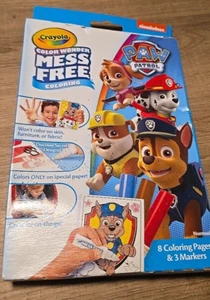 Crayola Color Wonder Mess Free Coloring Nickelodeon Paw Patrol  18 Page  - Picture 1 of 5