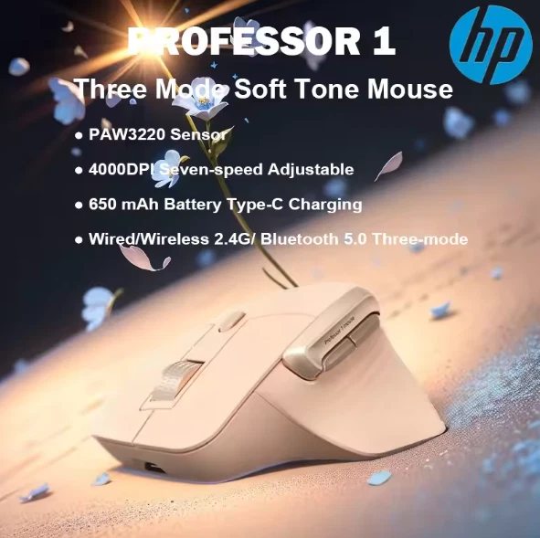 HP Pro1 Bluetooth Wireless Mouse 4000 DPI Office, Gaming for Apple, Laptop - UK - Image 1 of 4