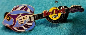 NOTTINGHAM INGLATERRA PEZ AZUL Y PÚRPURA SERIE 2004 Hard Rock Café PIN LE - Imagen 1 de 1