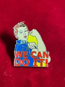 Rosie Riveter We Can Do It Joann Cronin 2006-2007 ALA American Legion Cloisonné - Picture 1 of 2