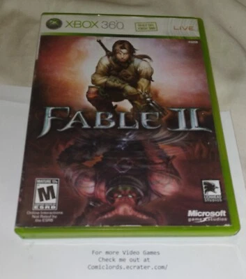 Fable 2 (Microsoft Xbox 360, 2018) With Manual - Image 1 of 4