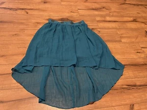 Girl’s D-Signed Blue High Low Front Skirt Size Medium ~ EUC - Picture 1 of 6