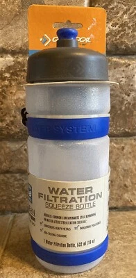 SPORTS/OUTDOOR WATER  BOTTLE W BUILT-IN FILTRATION OUTDOOR PRODUCTS  532ml 18oz - Image 1 of 4