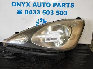 HONDA JAZZ LEFT HEADLAMP GE, 08/08-03/11 08 09 10 11 - Picture 1 of 5