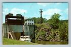 Little Falls Ny-New York, Lock 17, State Barge Canal, C1976 Vintage Postcard