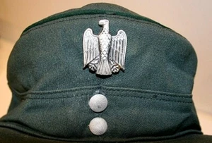 Sombrero Gorra Militar Alemán Años 50 Años 60 De Colección Años 50 A. Kempf K. G. - Imagen 1 de 11