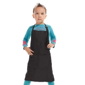 Kid Apron Adjustable Strap with 2 Pockets Painting Cooking Craft Backing Unis... - Picture 1 of 5