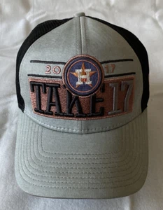 New era Houston Astros 2017 take 17 postseason baseball cap hat Rare - Picture 1 of 3