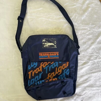 Vintage 80s Trafalgar Nylon Messenger Bag EVC - Image 1 of 4