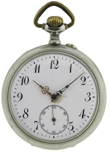 Temok offene Zylinder Herren Taschenuhr Ø47mm ca. 1890-1920 ~83,2g - Bild 1 von 9