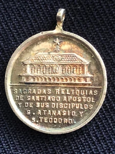 Médaille en argent Jubileo estraordinaro compostelano 1885 - Bild 1 von 2