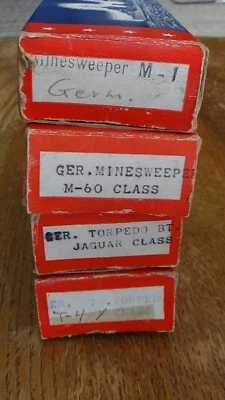 4 Boxed Comet (Authenticast) 1/1200 German WWII Minesweepers & Torpedo Boats - Image 1 of 4