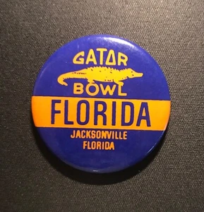 Flordia Gator Schüssel College/Universität Vintage Knopf 1 1/2". - Bild 1 von 3