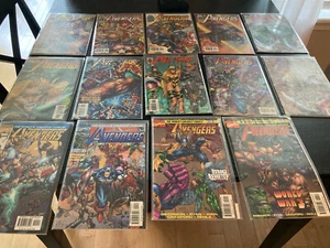 THE AVENGERS #1 - #13 1996 COMPLETE SERIES, NM 2 #1 COVERS - Bild 1 von 7