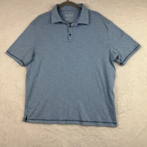 Camisa Polo Nat Nast Manga Corta Para Hombre L Azul Claro Lujo Originales - Imagen 1 de 16