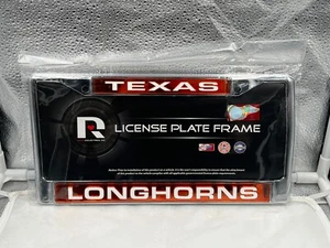 Texas Longhorns NCAA Laser Cut License Plate Frame RICO - Picture 1 of 1