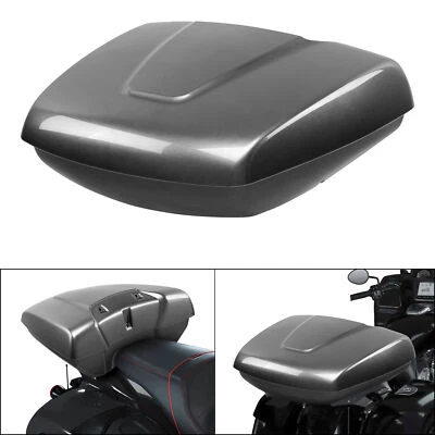 Low Profile Trunk Fit For Indian Chieftain Roadmaster 2014-2024 Steel Gray - Image 1 of 4